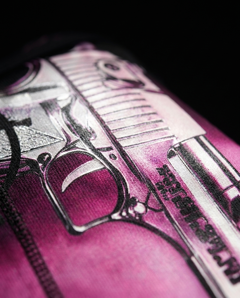HUNTER'S SILENCE — print detail