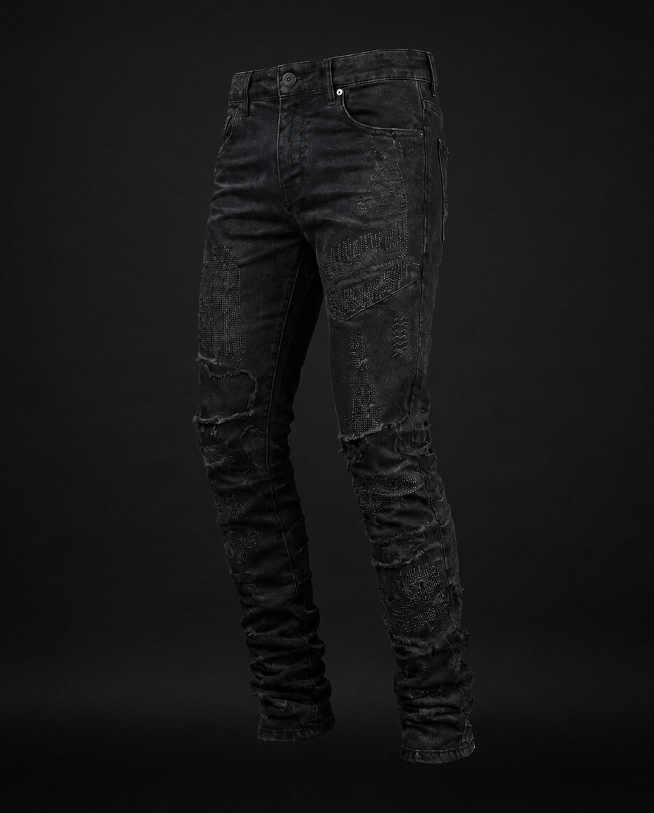 CIEL NOIR DENIM — 3/4 study