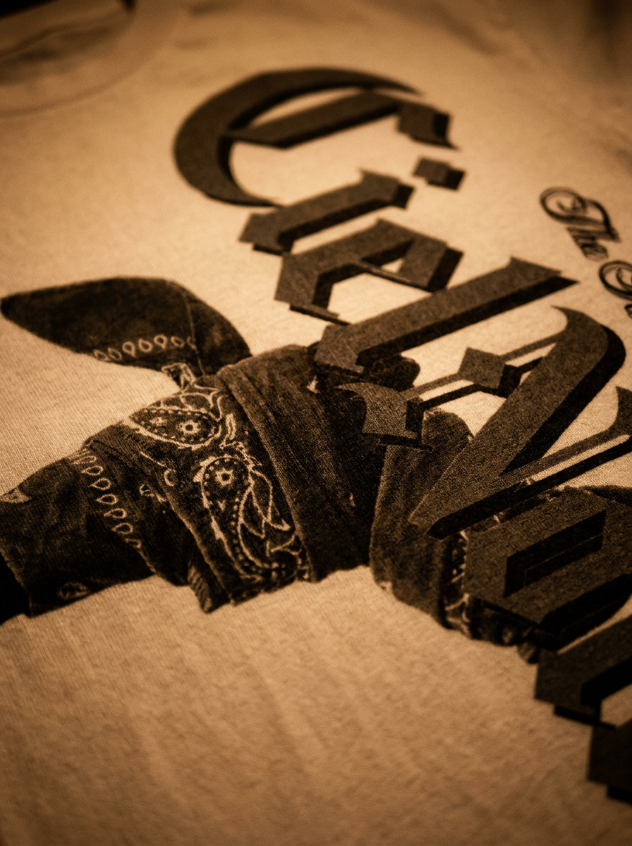 THE SIGN — print detail